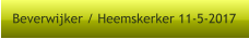 Beverwijker / Heemskerker 11-5-2017